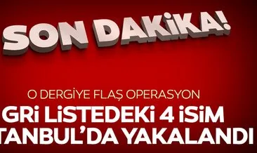 İstanbul’da terör örgütü DHKP/C operasyonu