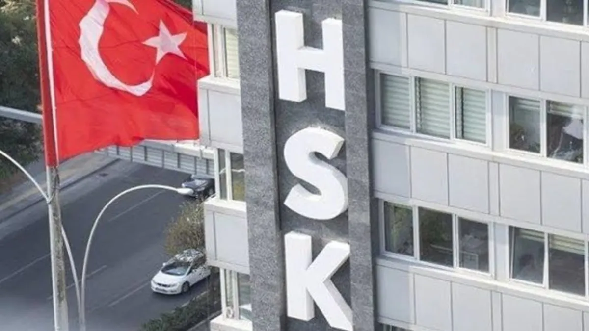 Hakimler ve Savcılar Kurulu (HSK) logosu.