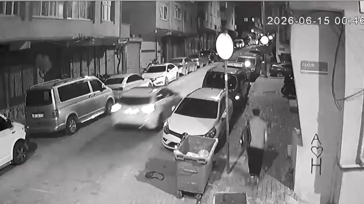 Güngören'de bir ev ve çevresi, olay yeri zanlısı.