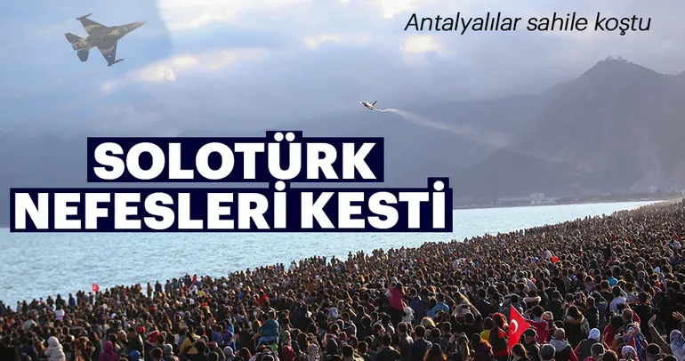 SOLOTÜRK’ten nefes kesen gösteri