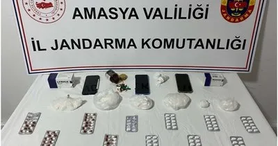 Amasya’da uyuşturucu operasyonu: Yarım kilogram ele geçirildi!