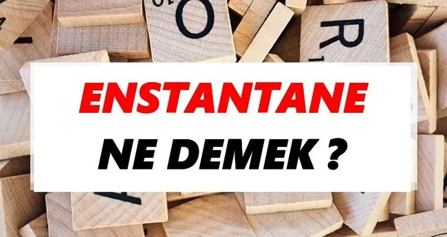Enstantane Ne Demek? TDK’ya Göre Enstantane Sözlük Anlamı Nedir?