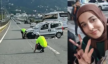 Bayram dönüşü kaza: 2 ölü, 3 yaralı #rize