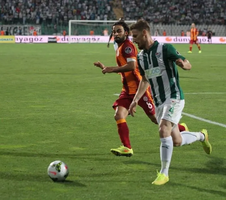 Bursaspor - Galatasaray maçının fotoğrafları