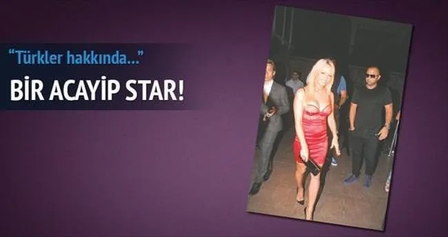 Pamela Anderson: Türkler hakkında bir bilgim yok