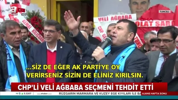 CHP Genel Başkan Yardımcısı Veli Ağababa'dan skandal sözler 