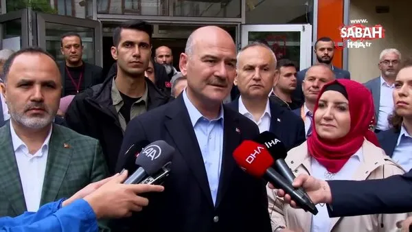 İçişleri Bakanı Süleyman Soylu, oyunu İstanbul Gaziosmanpaşa'daki Dobruca Ortaokulu'nda kullandı | Video