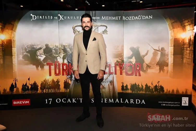 Kuruluş Osman ekibinden Türkler Geliyor Adaletin Kılıcı filmine destek!