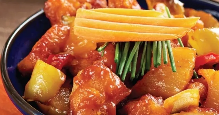 Tatlı ekşi soslu tavuk tarifi