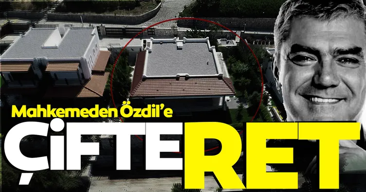 Yılmaz Özdil’e mahkemeden çifte ret!