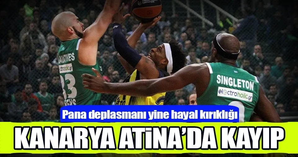 Panathinaikos Fenerbahce Mac Sonucu Spor Haberleri