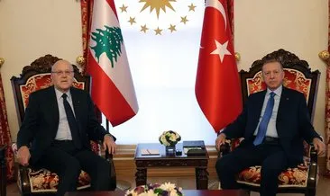Başkan Erdoğan, Lübnan Başbakanı Mikati ile görüştü