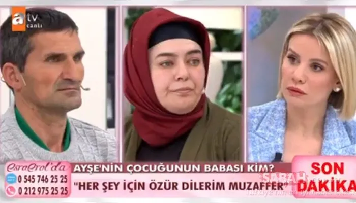 SON DAKİKA | Esra Erol canlı yayınında şok anlar! Esra Erol’dan altın sorusu! Türkiye Muzaffer’in dramını konuşuyor