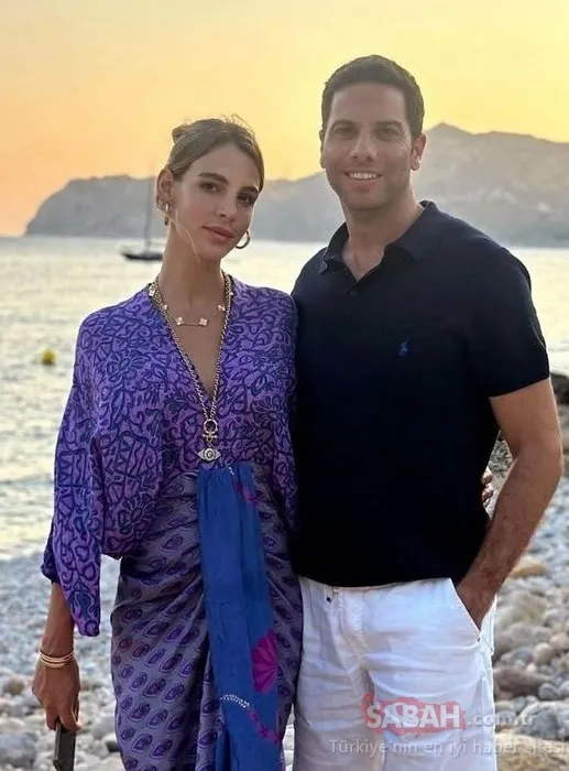 Hülya Koçyiğit’in torunu Aslışah Alkoçlar Mikonos pozlarıyla dudak uçuklattı! Siyah bikini üzerine dantel elbise...