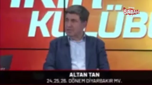 HDP eski milletvekili Altan Tan: Ekrem İmamoğlu'na gülüyorum seçimleri kendisi kazandı zannediyor | VİDEO HABER