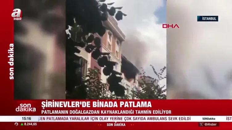 SON DAKİKA: İstanbul Şirinevler - Bahçelievler’de şiddetli patlama! Ölü ve yaralılar var! Şirinevler’de neden patlama oldu?