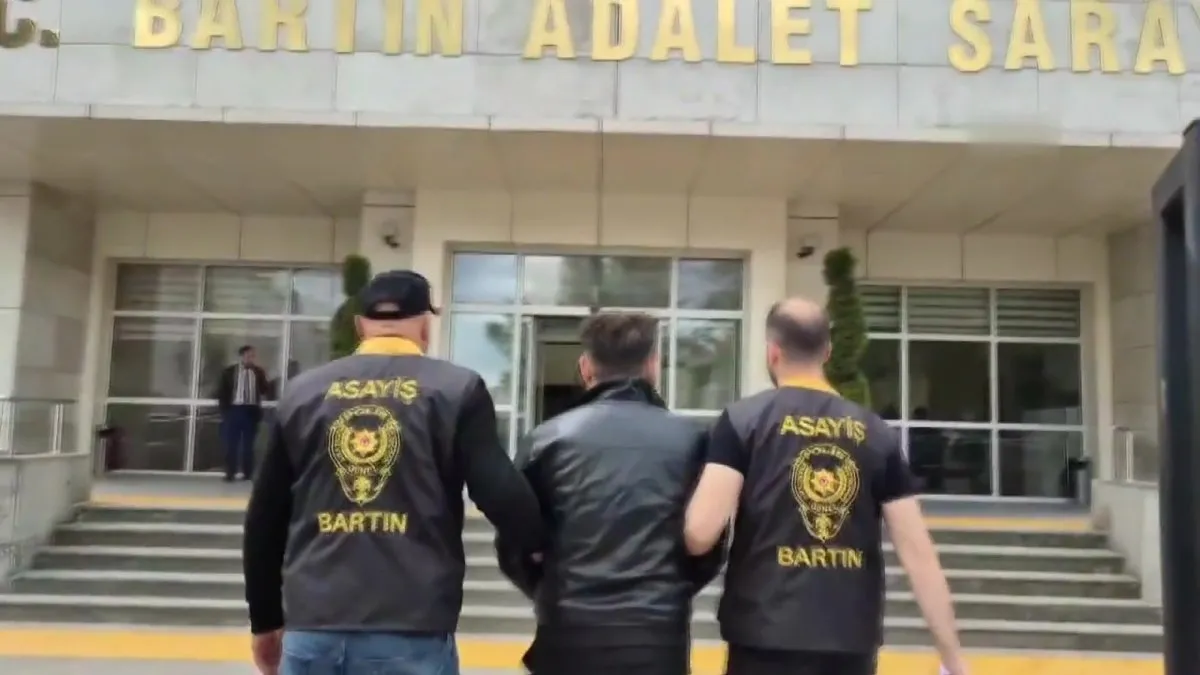 Aranan şahıs yatak odasında bazanın altında yakalandı!