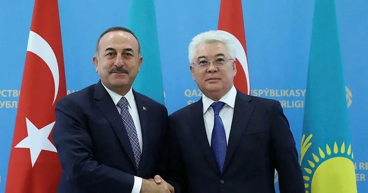 Bakan Çavuşoğlu: Kazakistan ile hedefimiz ticaret hacmimizi 10 milyar dolara çıkarmak