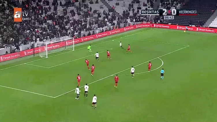 GOL | Beşiktaş 3-0 Ankara Keçiörengücü