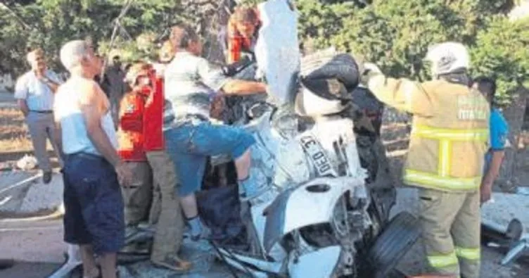Balıkesir’de trafik kazası: 1 ölü