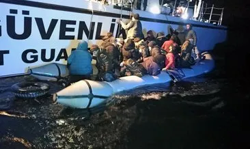 Marmaris açıklarında 25 düzensiz göçmen kurtarıldı