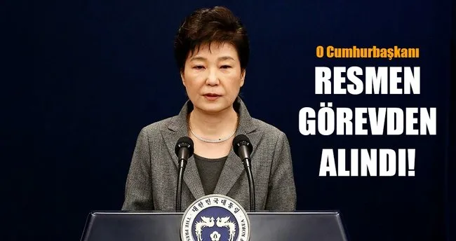 Güney Kore Cumhurbaşkanı Park, Anayasa Mahkemesi’nce görevden alındı