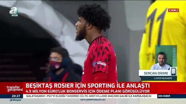 Beşiktaş Valentin Rosier transferi için Sporting ile anlaşmaya vardı!