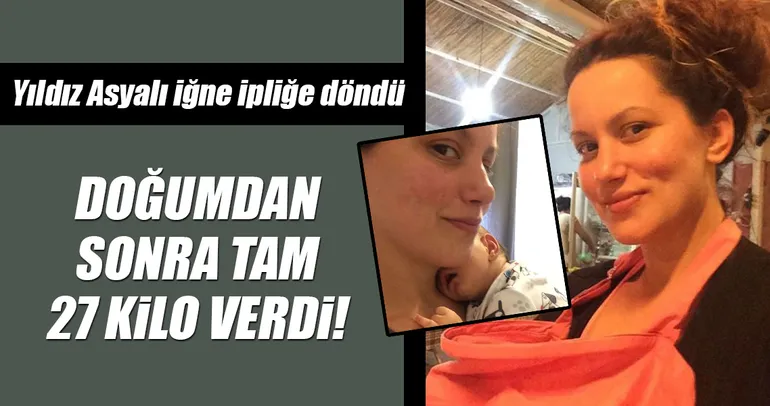 Yıldız Asyalı 27 kilo verdi
