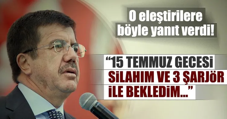Son dakika: Bakan Zeybekci’den son KHK’yı eleştirenlere tepki!