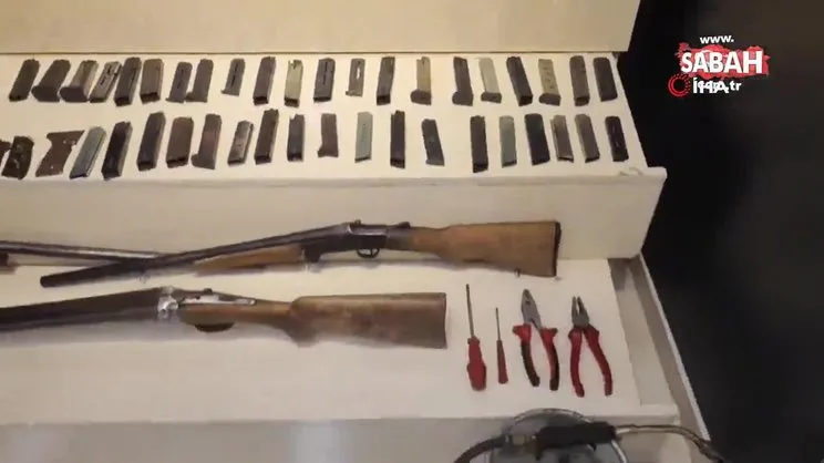 Van’da silah imalatı ve ticareti yapanlara operasyon | Video