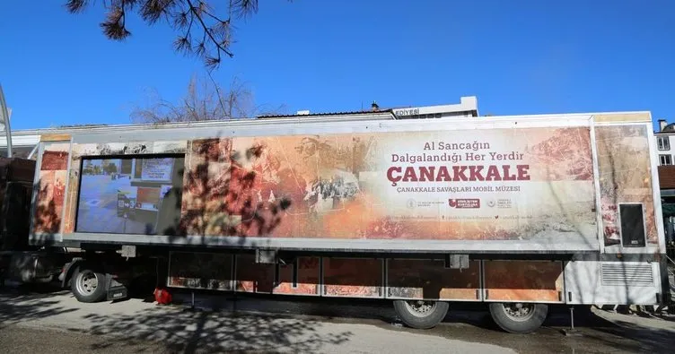 Tunceli’de “Çanakkale Savaşları Mobil Müzesi” ziyaretçilerden ilgi görüyor