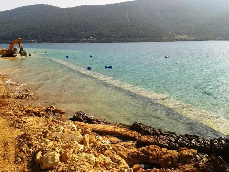 SON DAKİKA: Bodrum'da skandal görüntüler! Dalgıçlar şaşkına döndü! Suyun altına Çin Seddi...