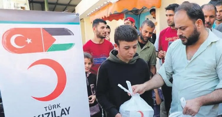 Kızılay’dan Gazze’de günde 500 aileye yemek