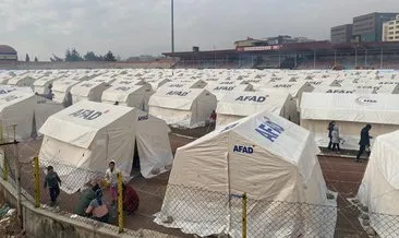 SON DAKİKA: Deprem bölgesine yardım seferberliği... Kahramanmaraş’ta kurulan çadır kentte yeni hayat başladı
