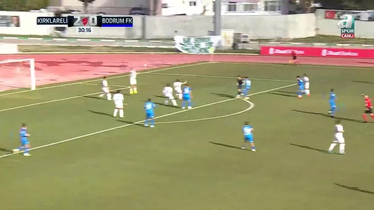 GOL | Kırklarelispor 2-1 Sipay Bodrum FK