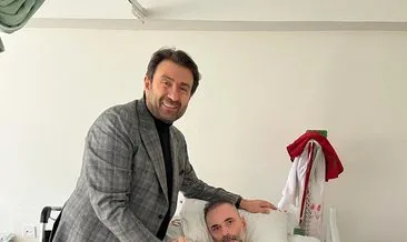 TFF Başkan Vekili Murat Aksu, tedavi gören Ersen Martin’i ziyaret etti