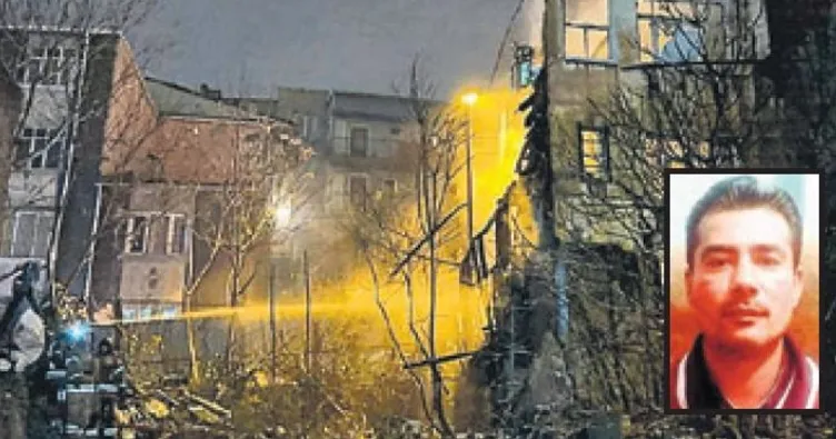 Metruk binada yangın: 1 ölü