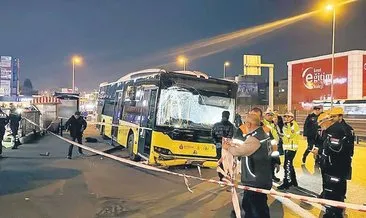 İETT otobüsü bu kez durakta dehşet saçtı: 1 ölü