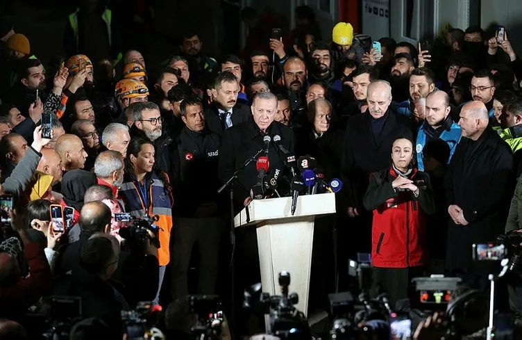 Başkan Erdoğan ve Bahçeli Kahramanmaraş'ta konteyner kenti ziyaret etti!