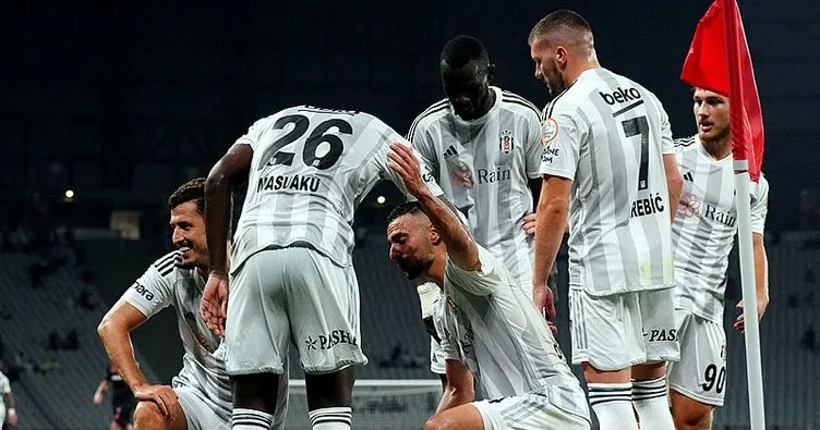 Son dakika: Beşiktaş sezona 3 puanla başladı! Gedson Fernandes sahne aldı...