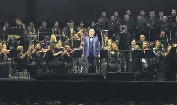 Dolmabahçede’de Bocelli fırtınası