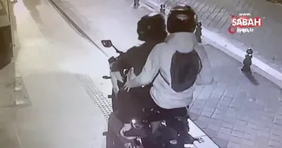 Kadıköy’de hırsızlar 10 saniyede 250 bin TL değerinde motosikleti böyle çaldı | Video