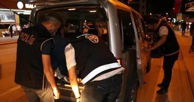 Malatya polisinden şafak operasyonu 131 şüpheli yakalandı
