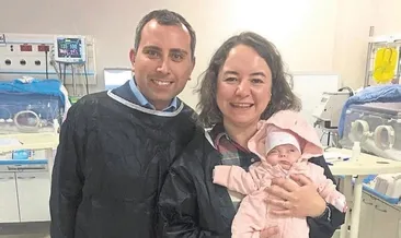 İdil bebek hayata dört elle tutundu