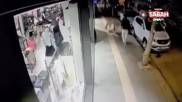 Ankara'da bir gencin başıboş köpeğin saldırısına uğradığı an kamerada | Video