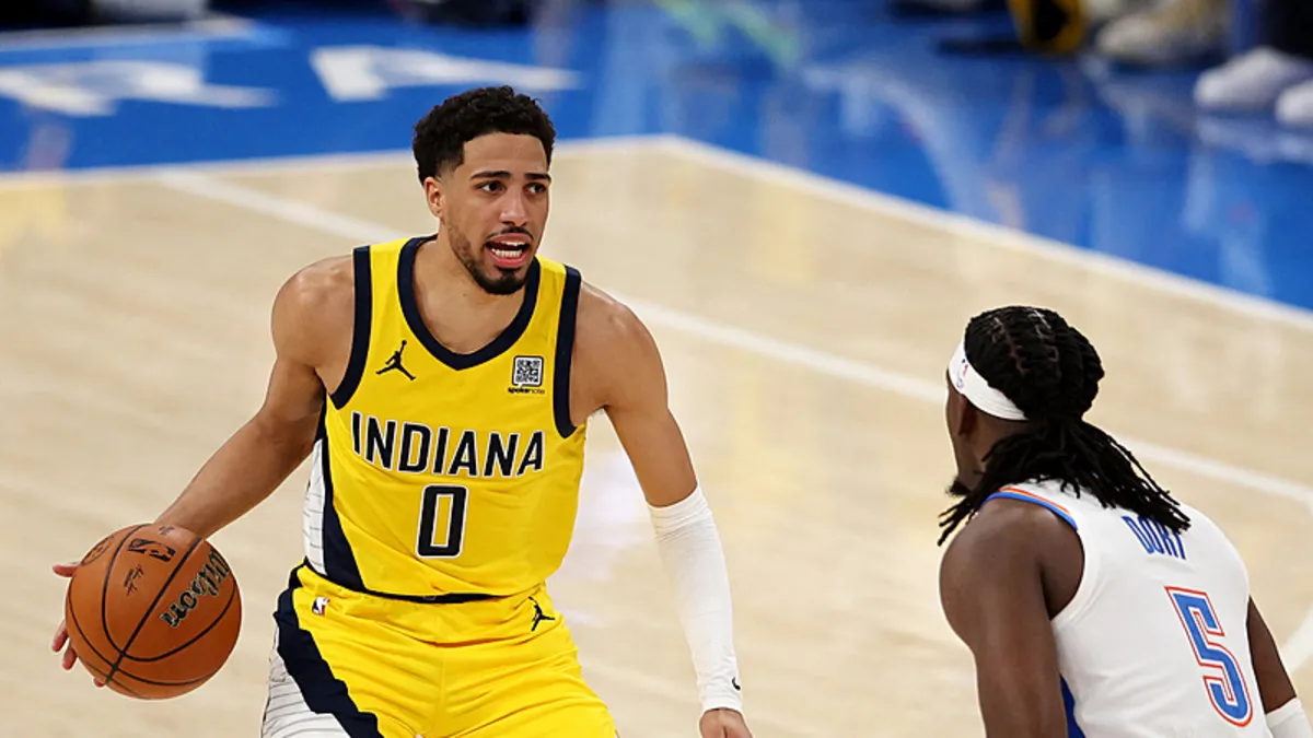 Haliburton yine son saniyede attı Indiana seride 1-0 öne geçti! Haliburton yine son saniyede attı Indiana seride 1-0 öne geçti!