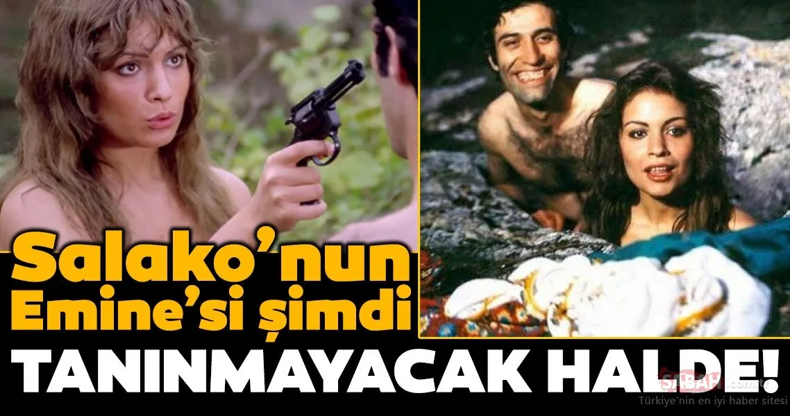 Salako�nun Emine�sinin değişimi olay oldu! Kemal Sunal�ın efsane