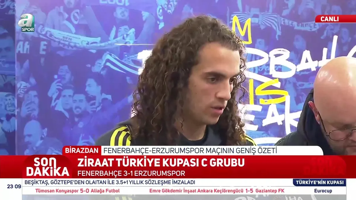 Matteo Guendouzi: Fenerbahçe’de olduğum için gururlu hissediyorum! videosunu izle Matteo Guendouzi: Fenerbahçe’de olduğum için gururlu hissediyorum! videosunu izle
