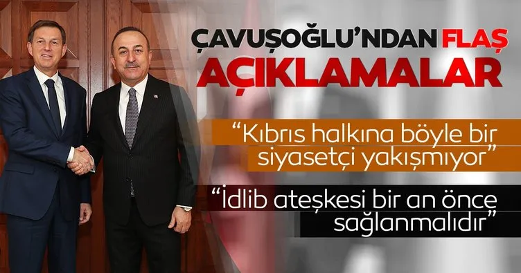 Son Dakika Haberi: Dışişleri Bakanı Çavuşoğlu’ndan Akıncı’nın o sözlerine sert tepki! ‘Ben böyle bir siyasetçiyle çalışmadım’