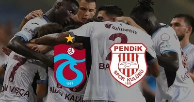 Trabzonspor Pendikspor maçı bugün saat kaçta? Trabzonspor Pendikspor maçı hangi kanalda canlı yayınlanacak, kadroda kimler var?